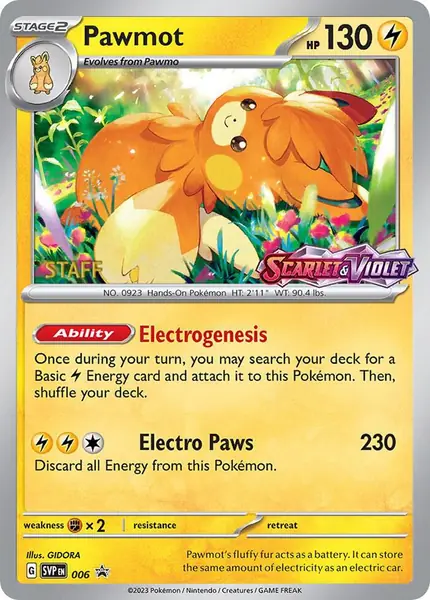 Pawmot - (Prerelease) [Staff]