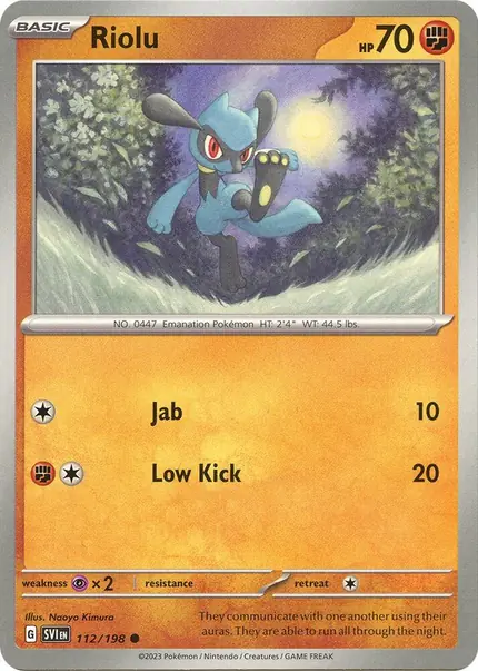 Riolu - 112/198