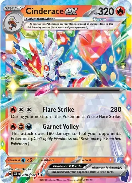 Cinderace ex - 028/142