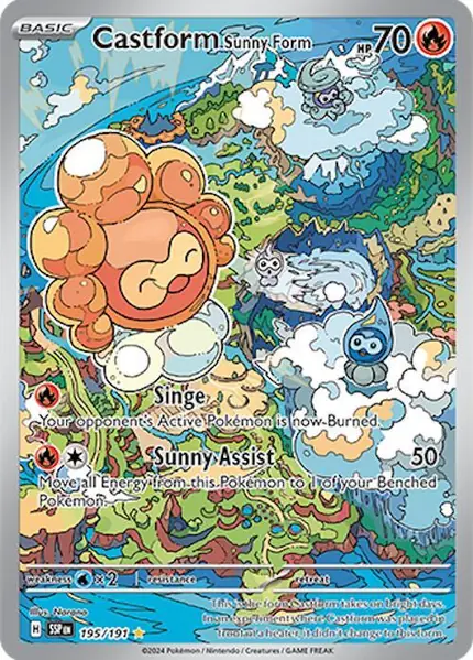 Castform Sunny Form