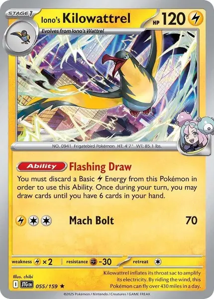 Iono's Kilowattrel - 055/159