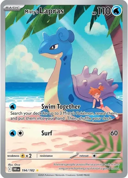 Misty's Lapras - 194/182