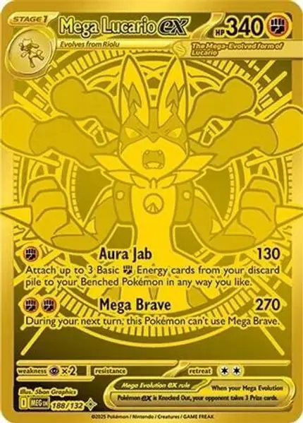 Mega Lucario ex - 188/132