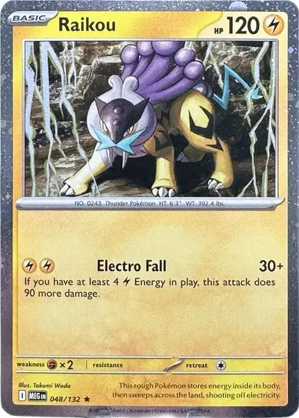 Raikou - 048/132 (Cosmo Holo)