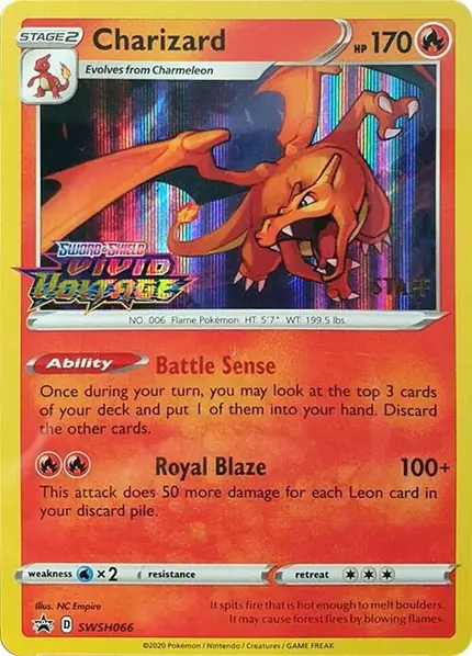 Charizard - (Prerelease) [Staff]