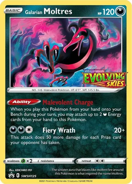 Galarian Moltres - (Prerelease)