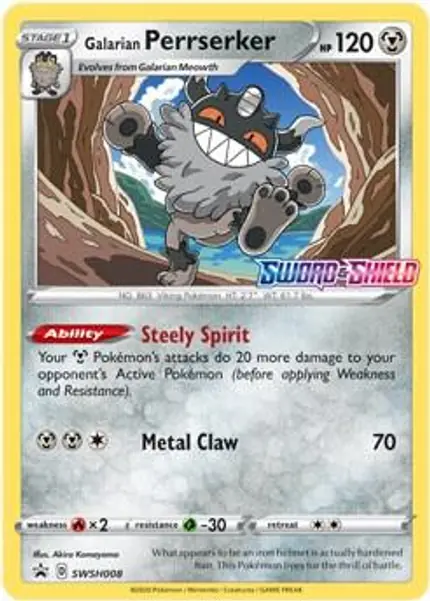 Galarian Perrserker - (Prerelease)