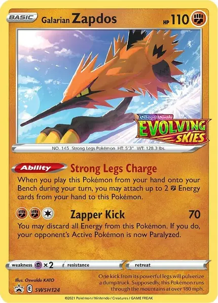 Galarian Zapdos - (Prerelease)