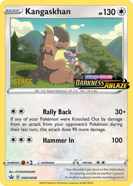Kangaskhan - (Prerelease) [Staff]