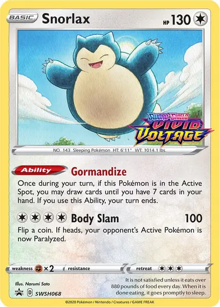 Snorlax - (Prerelease)