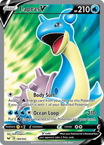 Lapras V (Full Art)