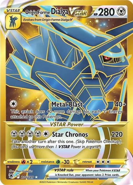 Origin Forme Dialga VSTAR - (Secret)