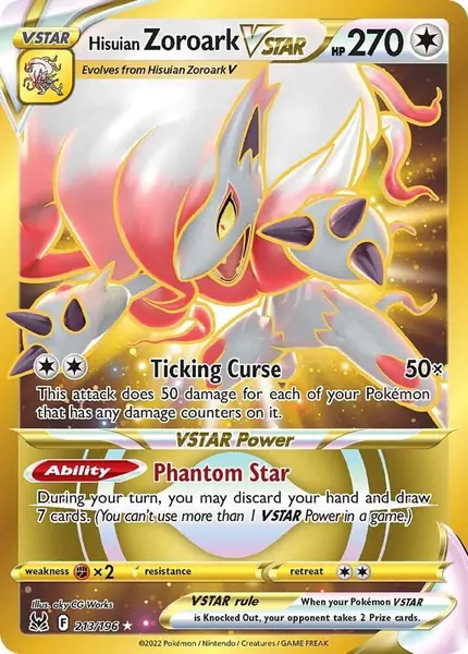 Hisuian Zoroark VSTAR (Secret)