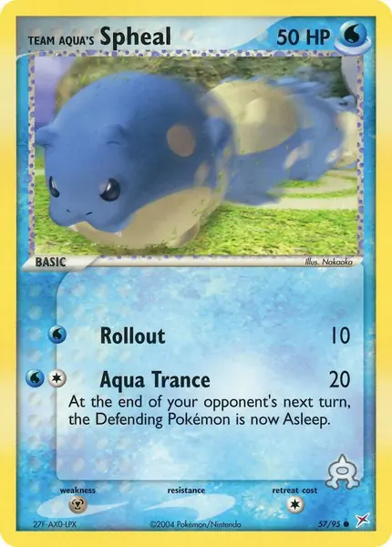 Team Aqua's Spheal