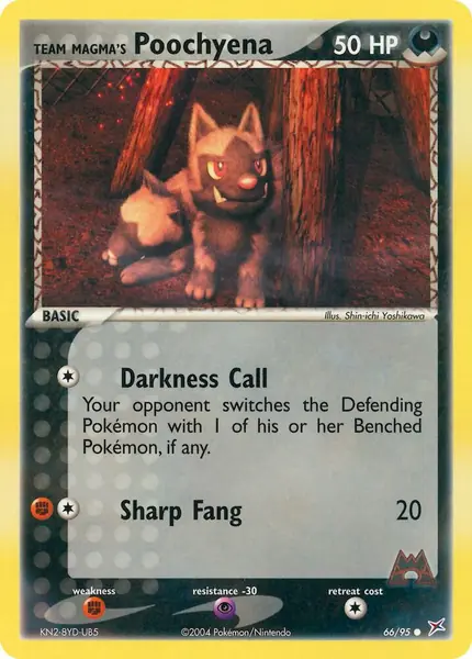 Team Magma's Poochyena