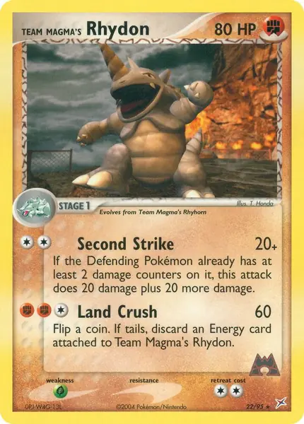 Team Magma's Rhydon
