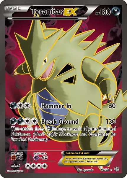 Tyranitar EX ( Full Art)