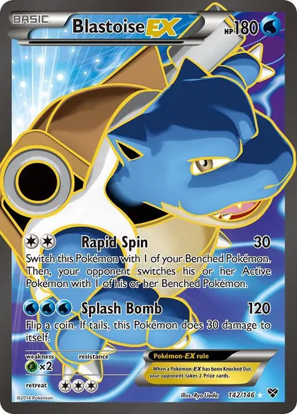 Blastoise EX ( Full Art)