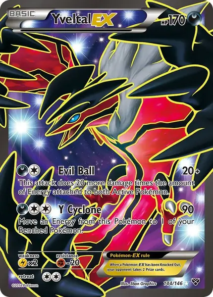 Yveltal EX ( Full Art)