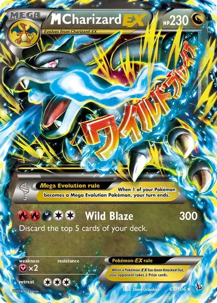 M Charizard EX (X)