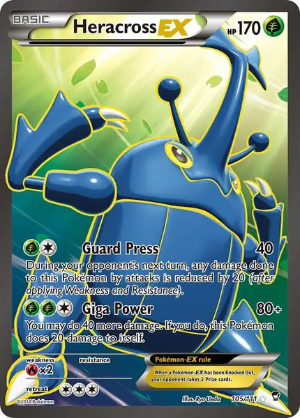 Heracross EX ( Full Art)