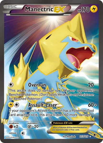 Manectric EX ( Full Art)