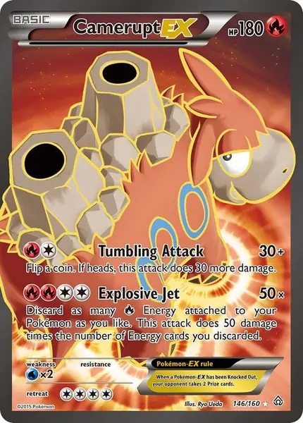 Camerupt EX ( Full Art)