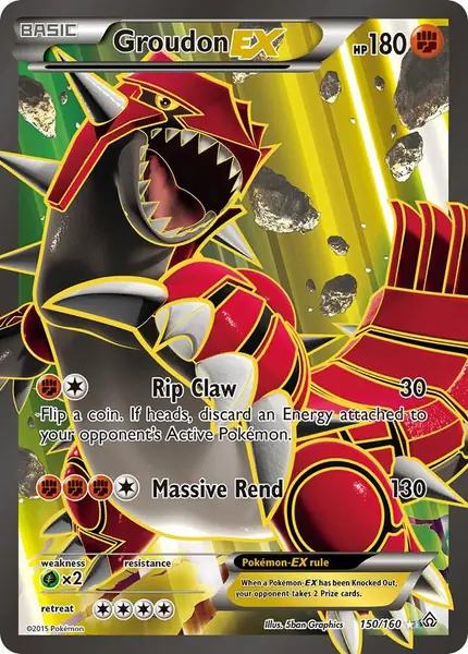 Groudon EX ( Full Art)