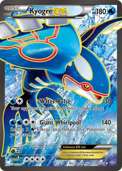 Kyogre EX ( Full Art)