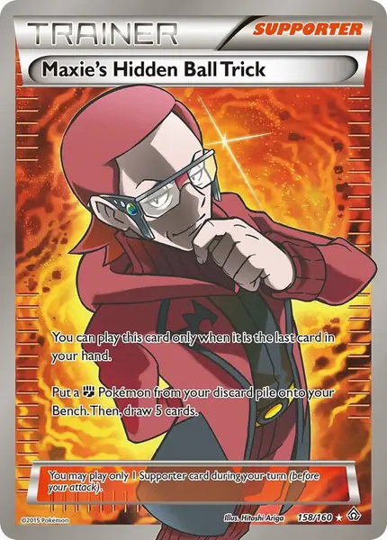Maxie's Hidden Ball Trick ( Full Art)