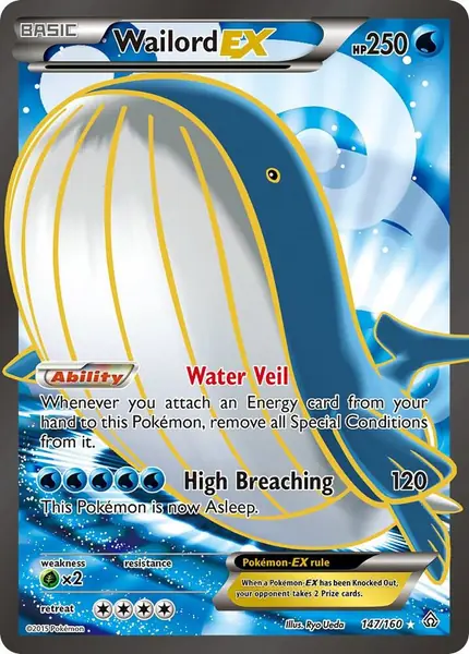 Wailord EX ( Full Art)