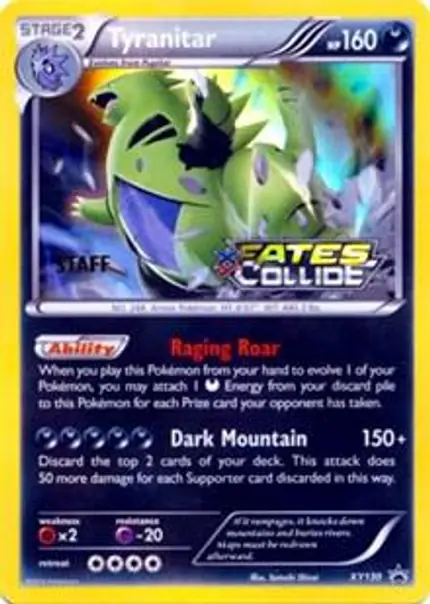 Tyranitar - (Prerelease) [Staff]