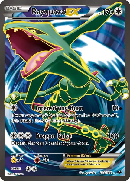 Rayquaza EX ( Full Art)