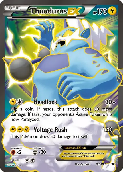 Thundurus EX ( Full Art)