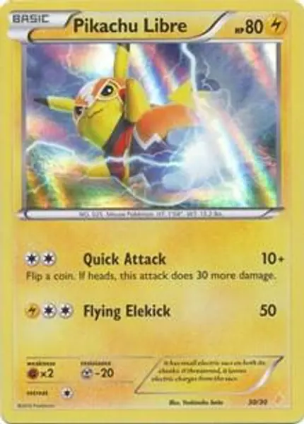 Pikachu Libre ( - Holo)