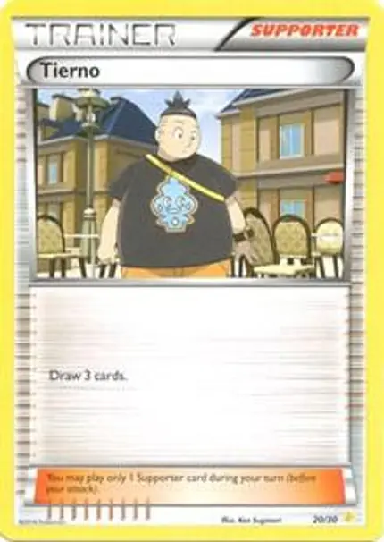 Tierno (20 - Pikachu Libre Deck)