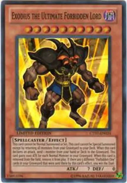 Exodius the Ultimate Forbidden Lord