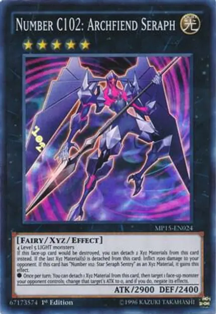 Number C102: Archfiend Seraph