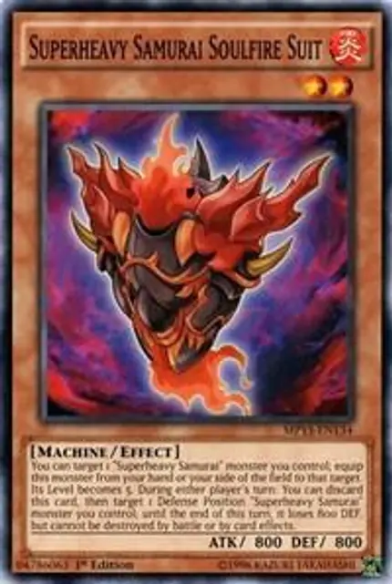 Superheavy Samurai Soulfire Suit