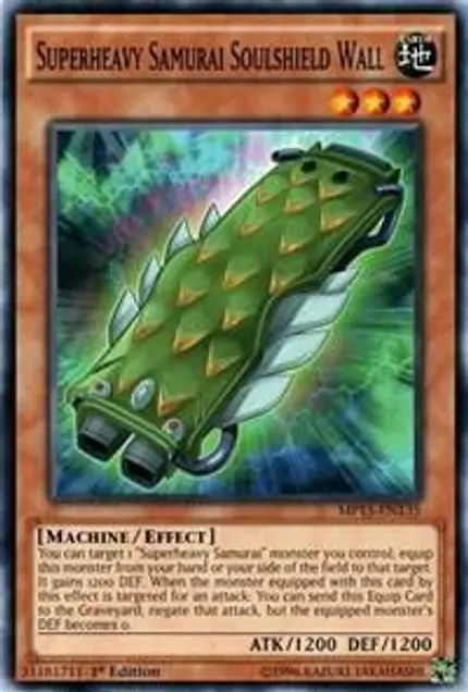 Superheavy Samurai Soulshield Wall