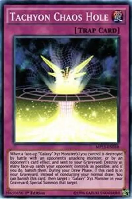 Tachyon Chaos Hole
