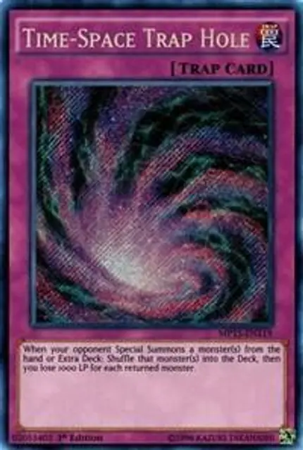 Time-Space Trap Hole