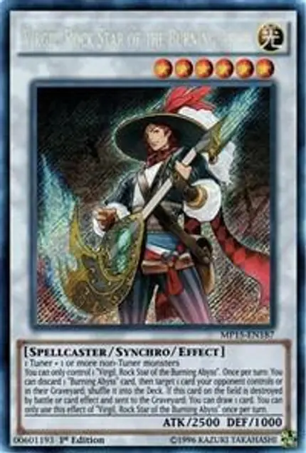 Virgil, Rock Star of the Burning Abyss