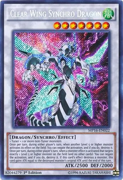 Clear Wing Synchro Dragon
