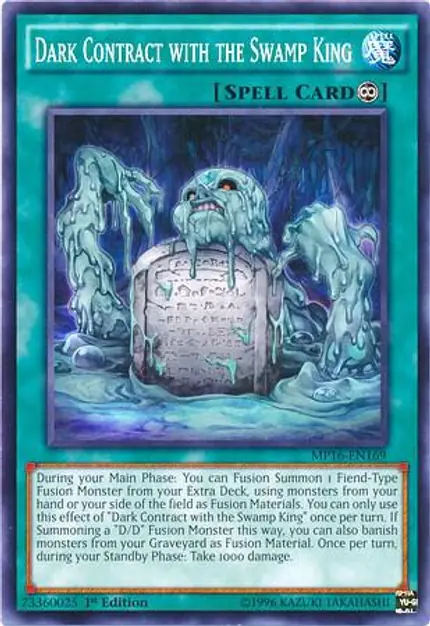 Dark Contract with the Swamp King