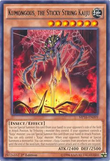 Kumongous, the Sticky String Kaiju