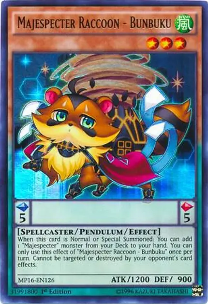 Majespecter Raccoon - Bunbuku