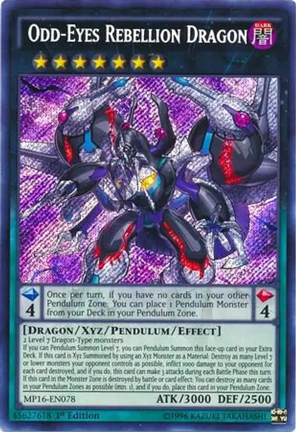 Odd-Eyes Rebellion Dragon