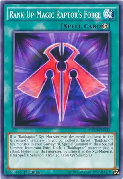 Rank-Up-Magic Raptor's Force