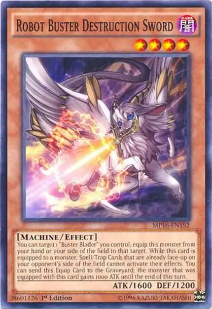 Robot Buster Destruction Sword